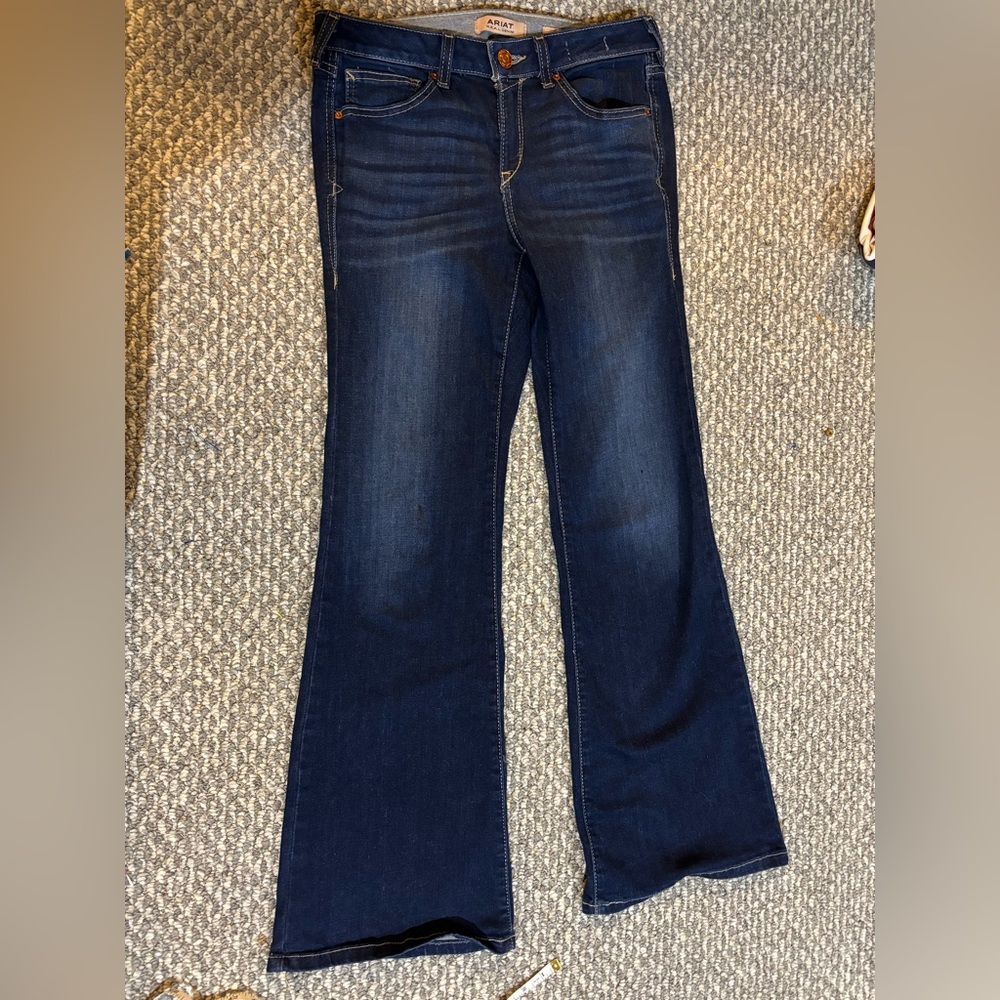 Ariat Women's Dark Indigo Perfect Rise Flare Jeans